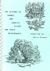 The History of Thomas and Harriet Cleary : Cover