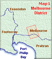 Map 1 Melbourne